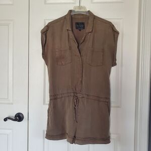 All Saints Brown Jumpsuit